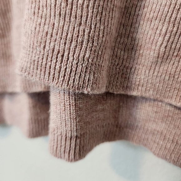 Cabi Oversized 3/4 length Dusty Rose Sweater Size Small - Picture 2 of 8